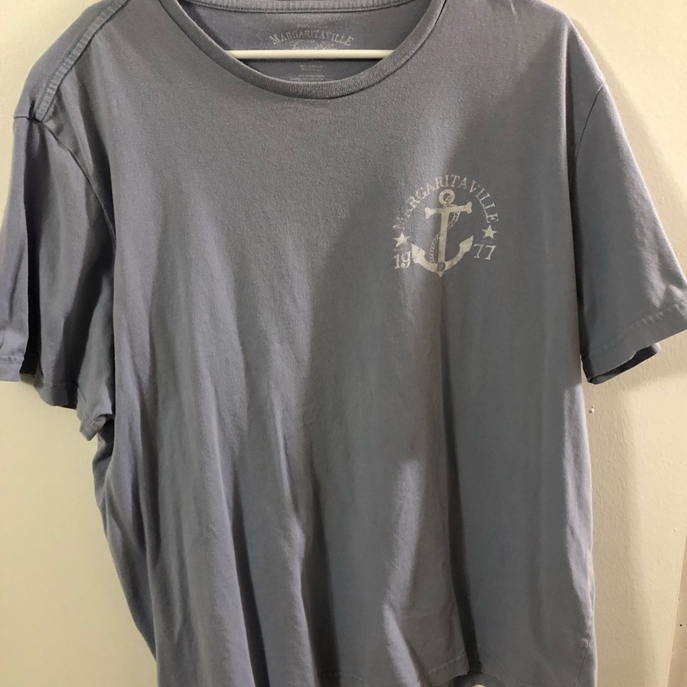 Jimmy Buffett Margaritaville Light Blue XXL T Shirt Smoke &  Pet Free worn once.